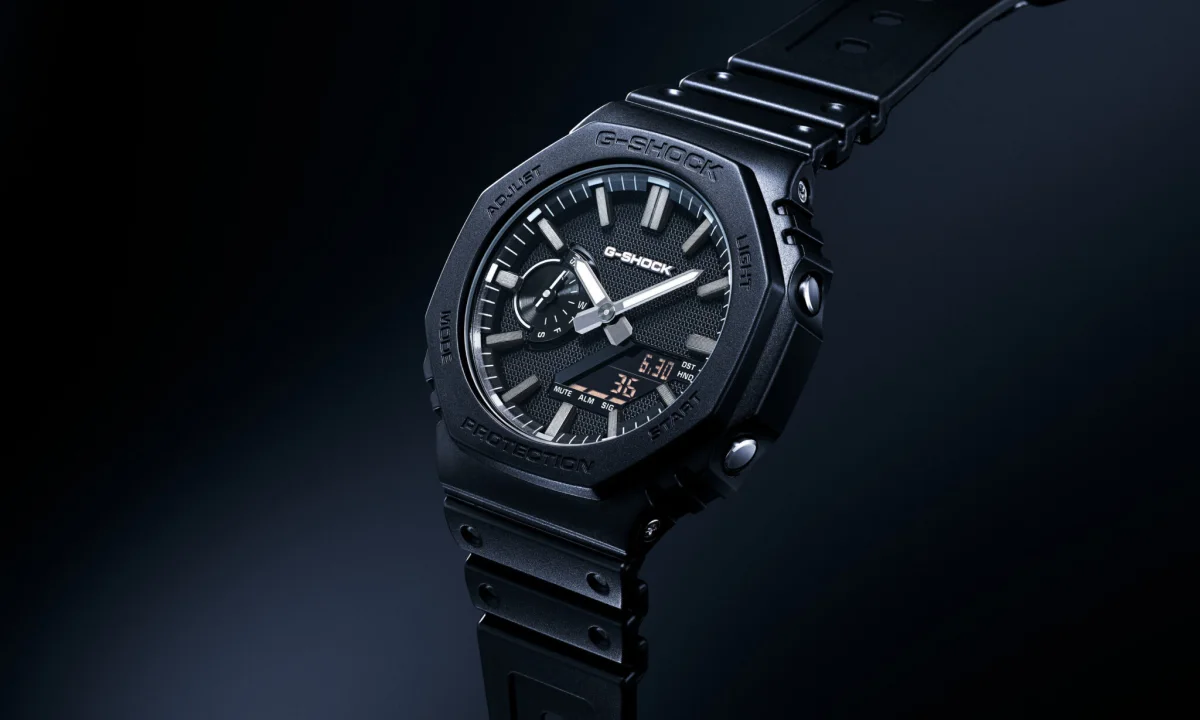 Casio Launches Four Luxe Black G-Shock 2100 Watches in the US
