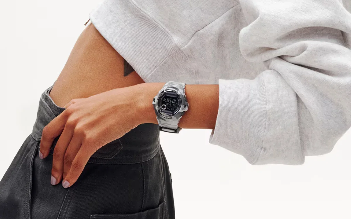 Casio Launches Baby-G BG169CMB-8 Watch in the US with Y2K-Inspired Camo Design