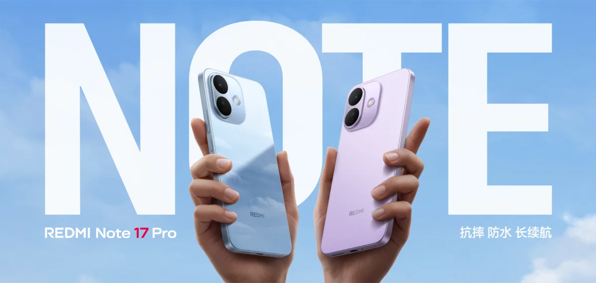 Redmi Note 17 Pro Launches with 9,000mAh Battery and IP69K Durability