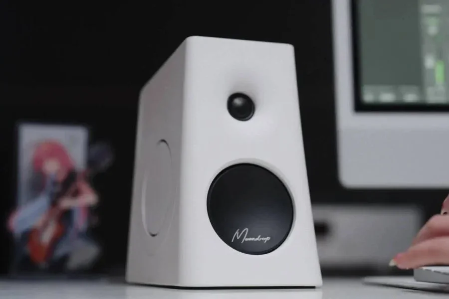 Moondrop MM3A Desktop Speakers Debut with Curved Cabinet and DSP Tuning