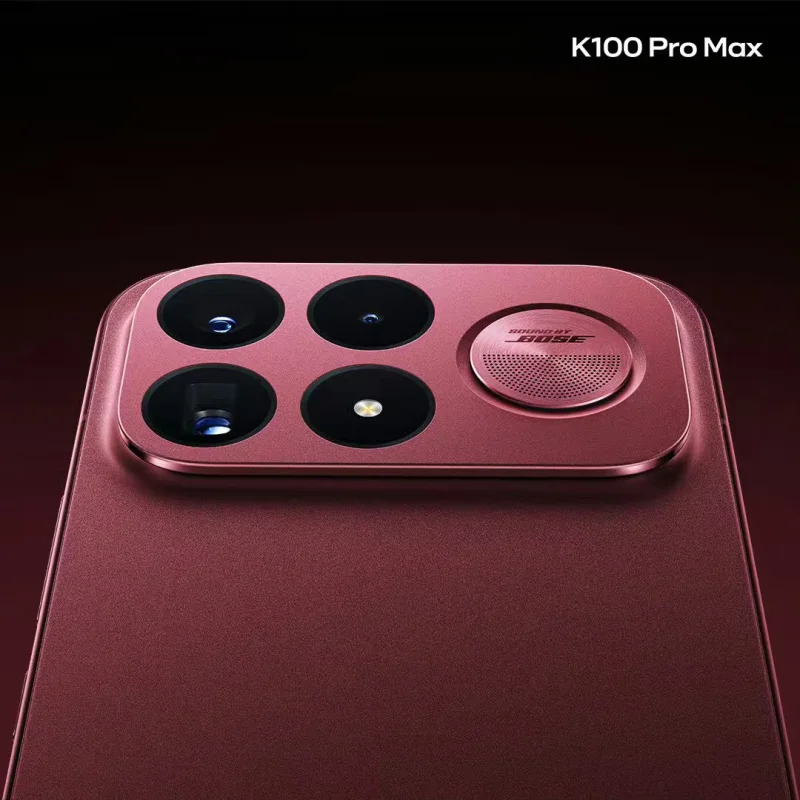 Redmi K100 Pro Max Launching August 11, Cabernet Red Variant Shown