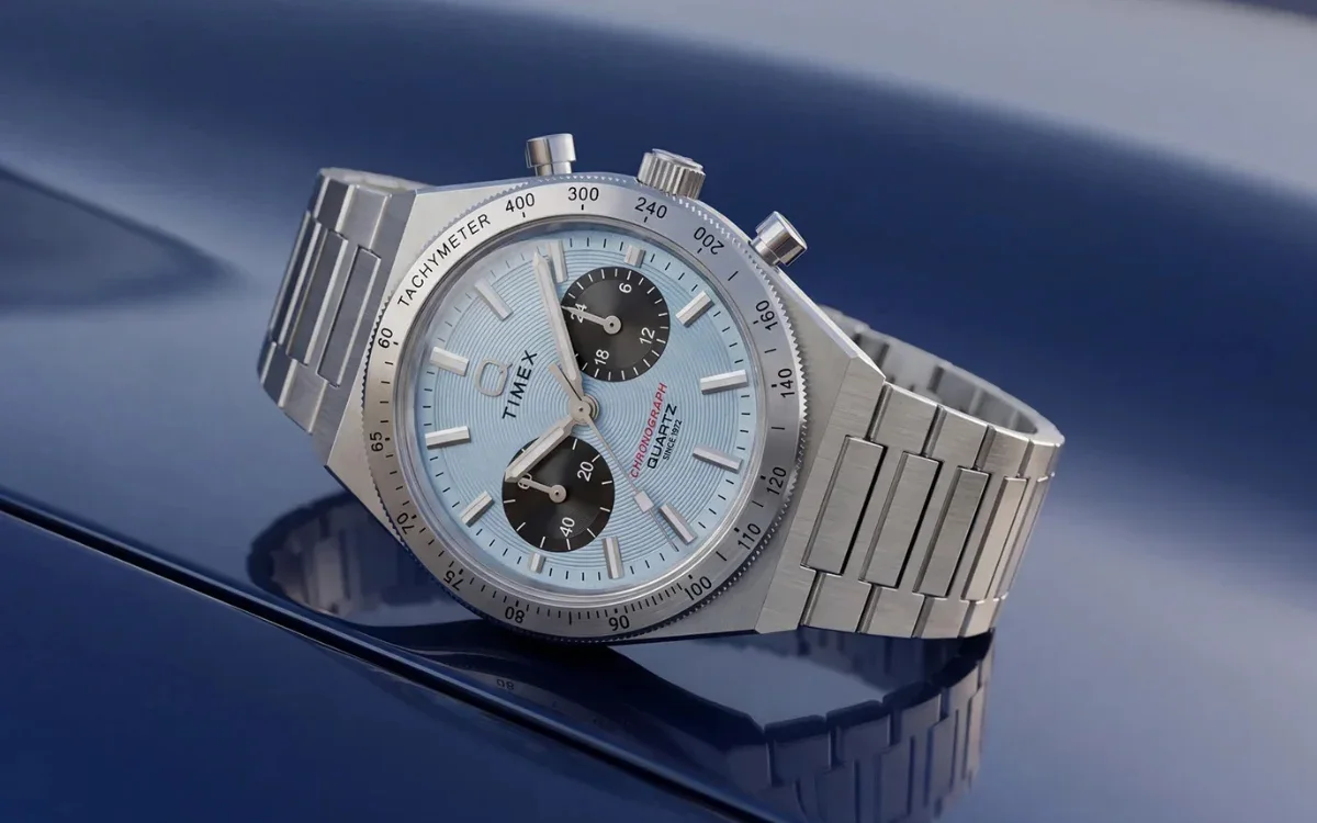 Timex Q Timex Continental Chronograph debuts in 36mm with vintage racing style