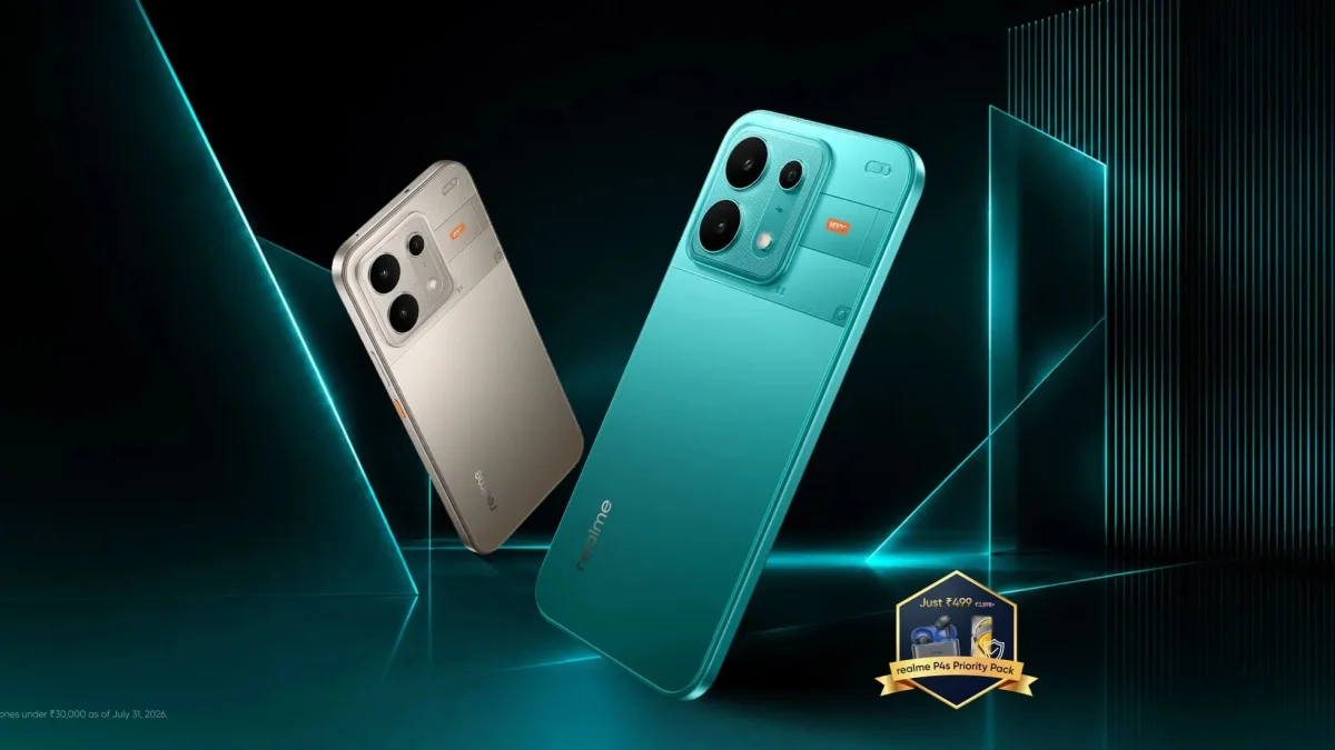 Realme P4s 5G launches August 26 with Dimensity 7400 Ultra and 8,000mAh battery
