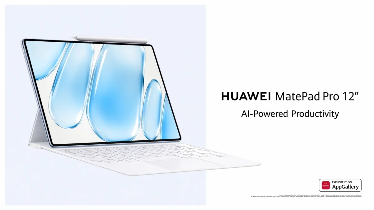 Huawei MatePad Pro 12″ teaser reveals 4.7mm thin body and 454g weight ahead of Munich launch
