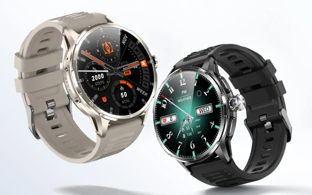 Rogbid Model R3T smartwatch with pop-up camera