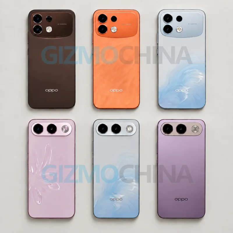 Oppo F35 and F35 Pro color options leaked ahead of October launch