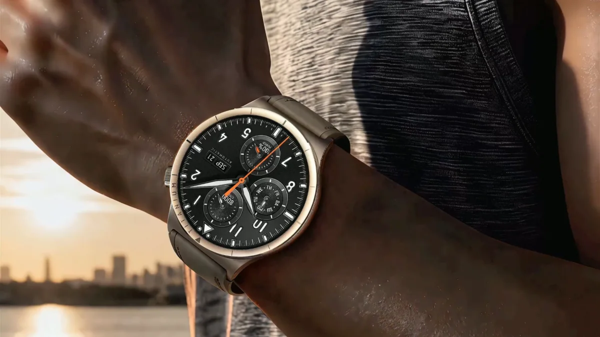 Vivo Watch 6 smartwatch with titanium alloy body and sapphire crystal glass