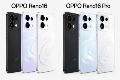 Oppo Reno 16 and Reno 16 Pro official images, colors, and variants revealed ahead of May 25 launch