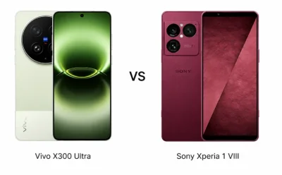 Vivo X300 Ultra vs Sony Xperia 1 VIII: Battery, Camera, Display & Performance Compared