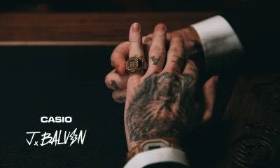 Casio and J Balvin Launch Gold-Plated CRW001JB-9 Ring Watch