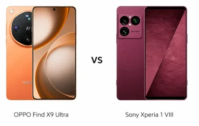 OPPO Find X9 Ultra vs Sony Xperia 1 VIII: Camera, Battery & Performance Compared