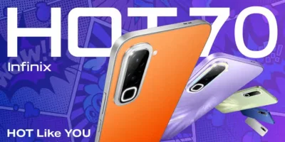 Infinix Hot 70 Launches with Color-Changing Back Panel