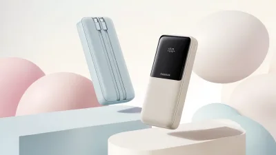 Baseus launches 20,000mAh 30W power bank with two built-in cables & LED display