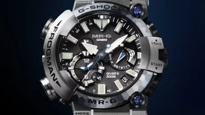 Casio Unveils One of Its Most Expensive G-Shock Watches with Blue Sapphires and Dive Tech