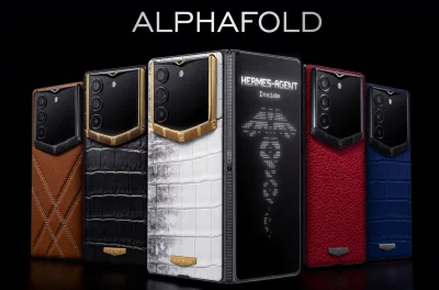 Vertu Alphafold Foldable Phone Launches with Sky-High Price Tag