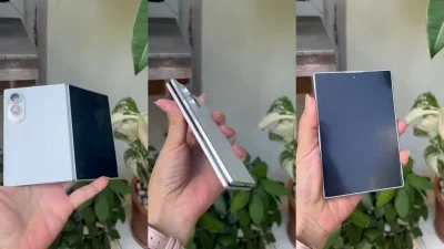 Galaxy Z Fold 8 Wide dummy appears in hands-on video, revealing design