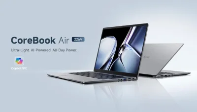 CHUWI CoreBook Air Launches as Copilot+ PC with Intel Lunar Lake, 2.8K Display