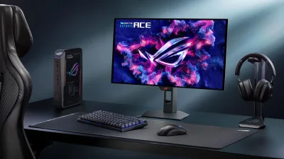 Asus unveils 24.5-inch 540Hz Tandem OLED esports monitor with 0.02ms response time