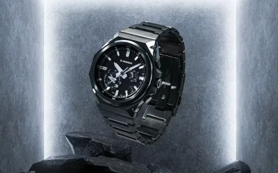 Casio Introduces Two All-Black G-Steel Watches with Slimmer Profile