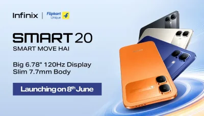 Infinix Smart 20 to Launch in India on June 8 with 120Hz Display and Helio G81