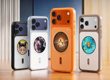 Rollme VisionCase for iPhone 17 Pro Max Adds Rear Display with Notifications and Retro Games