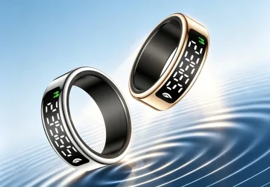 Rogbid SR15 Ultra Smart Ring Launches with Built-in Display and Vibration Alerts