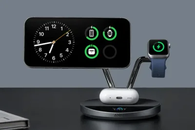Anker launches air-cooled 3-in-1 wireless charger with built-in touchscreen