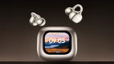 Dangbei Air 1S clip-on earbuds launched with 2.04-inch touchscreen case and AI translation