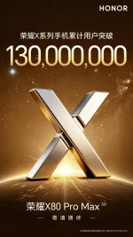 Honor X80 Pro Max teased with massive 11,000mAh battery, launch this month