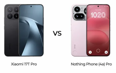 Xiaomi 17T Pro vs Nothing Phone (4a) Pro: Specs, Camera, Battery, and Price Compared