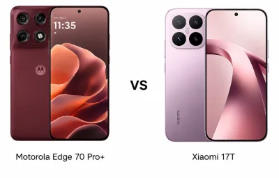 Motorola Edge 70 Pro+ vs Xiaomi 17T: The Winner Might Surprise You