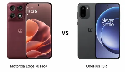 Motorola Edge 70 Pro+ vs OnePlus 15R: Which Phone Gives More for Your Money?