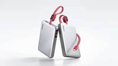 Ugreen launches 45W 10,000mAh smart power bank with built-in cable and color display
