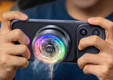 Ugreen Launches 30W Magnetic Phone Cooler with -25°C Cooling and RGB Lights