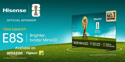 Hisense E8S Mini-LED TV Launches in India with Devialet Sound and 144Hz