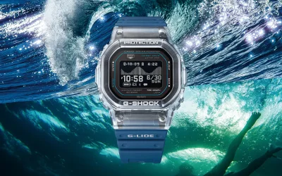 Casio Launches G-Lide GBX-H5600 Watches with Heart Rate Tracking and Surf Tools in the US