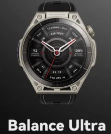 Amazfit Balance Ultra Smartwatch Launches with Titanium Build, Sapphire Glass, 30-Day Battery