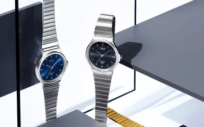 Casio Launches New Affordable Metal Watches with Striking Blue, Green and Gold Finishes
