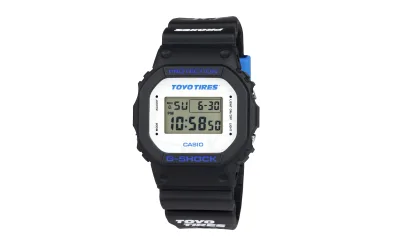 Casio and Toyo Tires Launch Collaborative G-Shock DW5600TT25-1