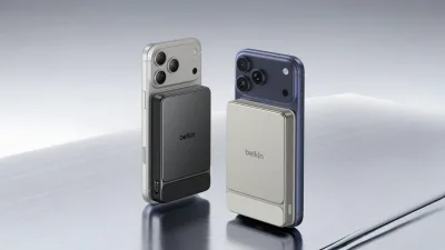 Belkin UltraCharge Slim 10K Power Bank Launches with Qi2.2 and Built-in Display