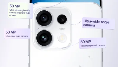 Oppo Reno 16 FS Launches in Europe with 120Hz AMOLED, Triple 50MP Cameras, 6,500mAh Battery