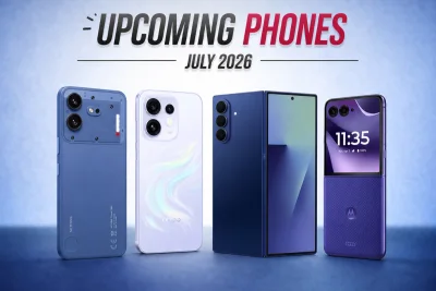 Top 5 Upcoming Smartphone Launches in July 2026
