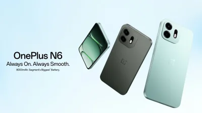OnePlus N6 5G Launches in India with 8,000mAh Battery and Dimensity 6360 Apex Chip