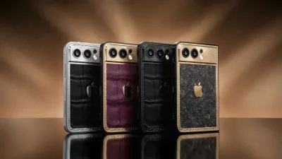 Caviar Unveils Ultra-Luxury Collection of Apple's Unreleased Foldable iPhone