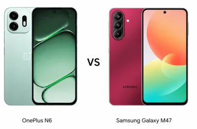 OnePlus N6 vs Samsung Galaxy M47: Battery Beast or Better All-Rounder?
