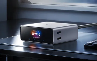 Bull launches 300W desktop charging station with 8 ports, built-in display & app control