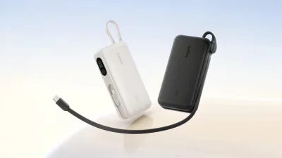 Belkin UltraCharge 10K 45W Power Bank Launches in China with Built-In USB-C Cable and LED Display