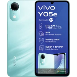 Vivo Y05e Quietly Goes on Sale with 5,150mAh Battery and Military-Grade Durability