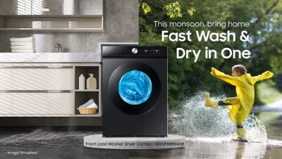 Samsung's AI Washer Dryer Tackles Monsoon Laundry Challenges