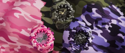 Casio Launches Two New Color Camo Watches with Y2K-Inspired Design in the US